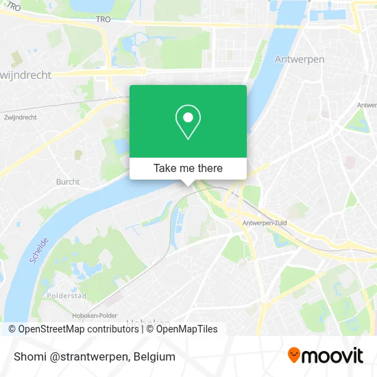 Shomi @strantwerpen map
