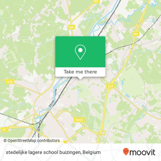 stedelijke lagere school buizingen map