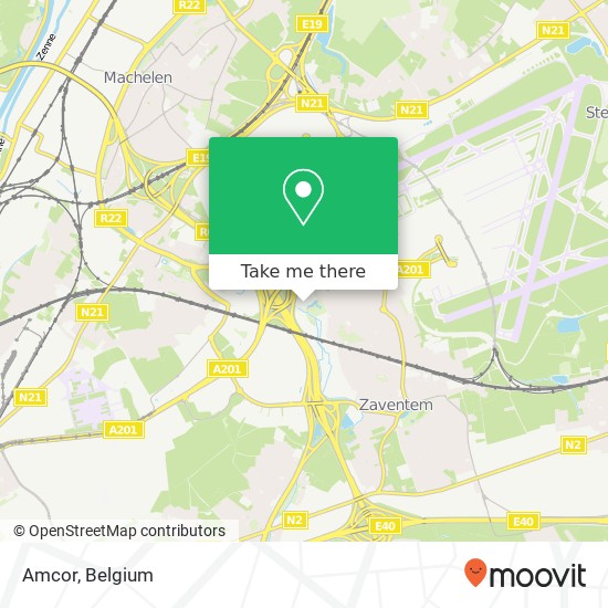 Amcor map