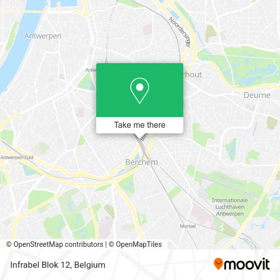 Infrabel Blok 12 map