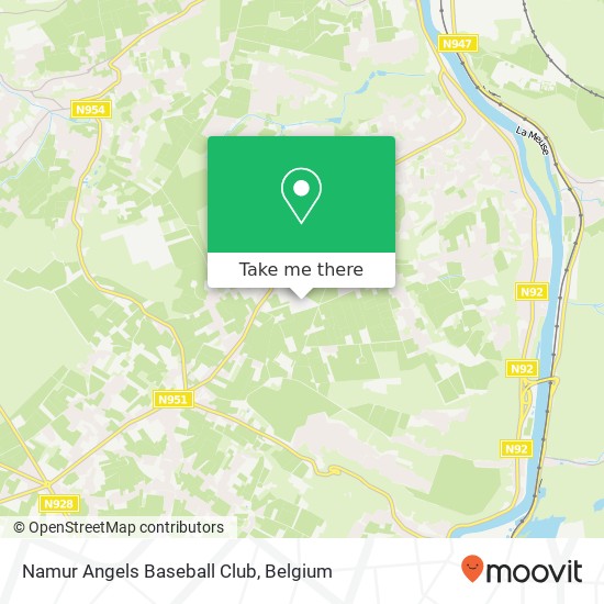 Namur Angels Baseball Club plan