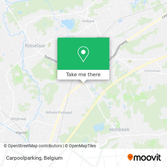 Carpoolparking map