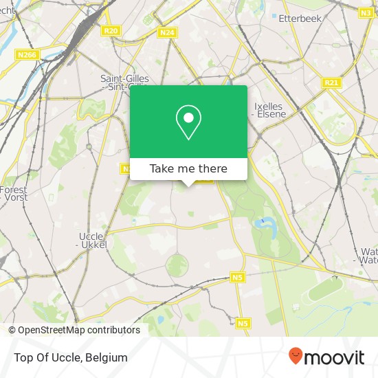 Top Of Uccle plan