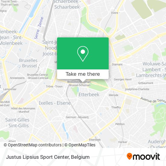 Justus Lipsius Sport Center map