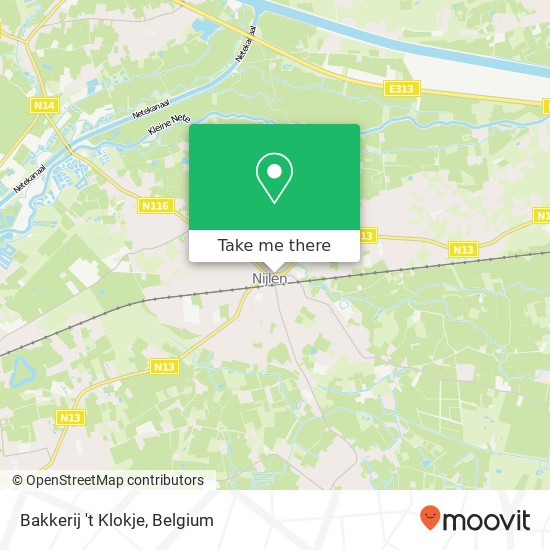 Bakkerij 't Klokje map