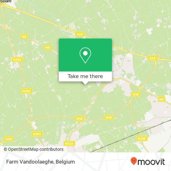 Farm Vandoolaeghe map