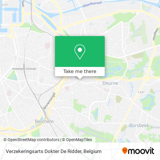 Verzekeringsarts Dokter De Ridder map