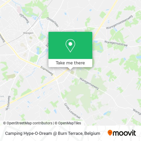 Camping Hype-O-Dream @ Burn Terrace plan