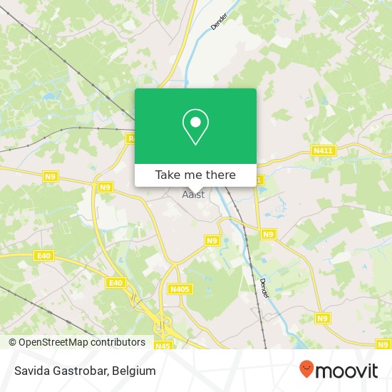 Savida Gastrobar map