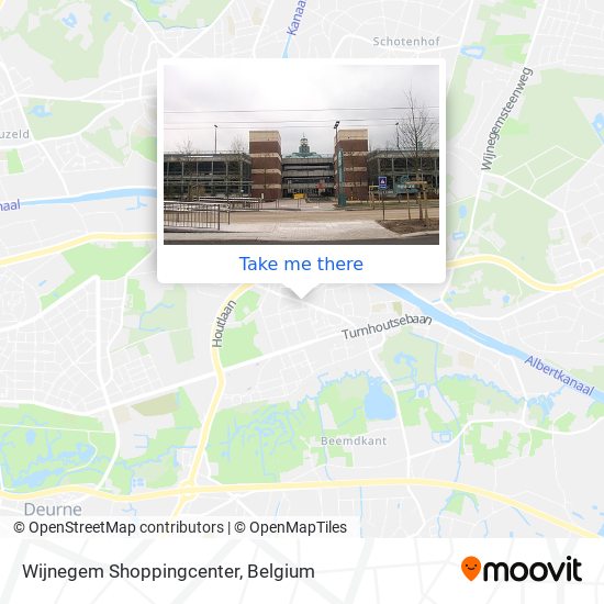 Wijnegem Shoppingcenter map