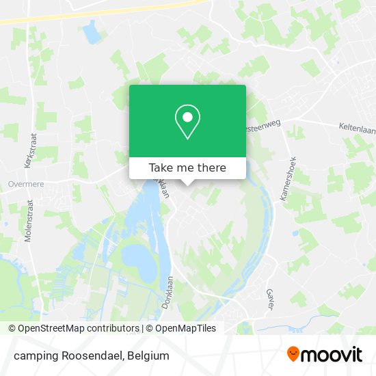 camping Roosendael plan