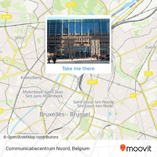 Communicatiecentrum Noord plan