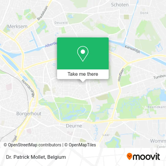 Dr. Patrick Mollet map