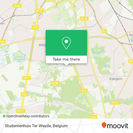 Studentenhuis Ter Weyde map