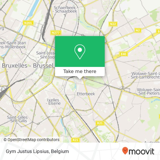 Gym Justus Lipsius plan