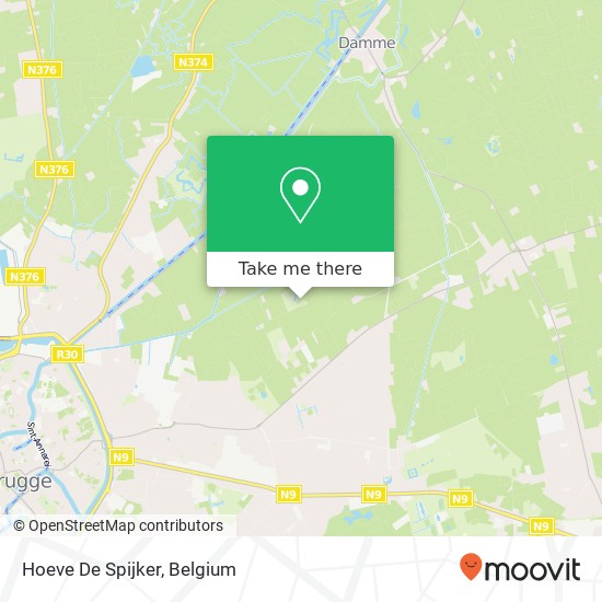 Hoeve De Spijker map