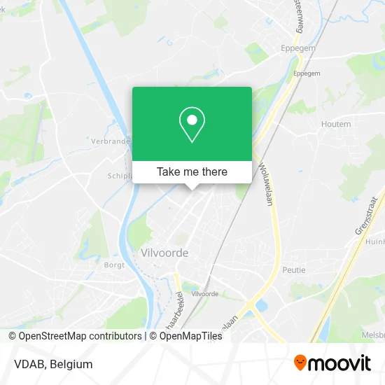 VDAB map