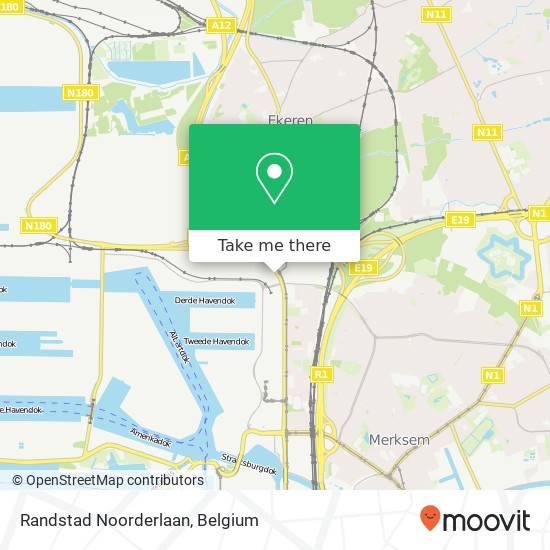 Randstad Noorderlaan map