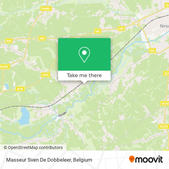 Masseur Sven De Dobbeleer map