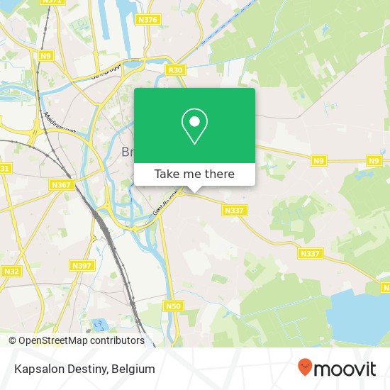 Kapsalon Destiny plan