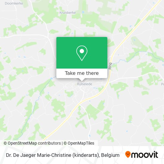 Dr. De Jaeger Marie-Christine (kinderarts) map
