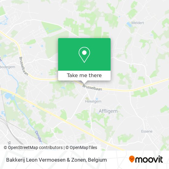 Bakkerij Leon Vermoesen & Zonen map