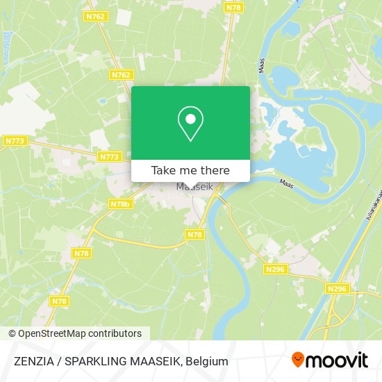 ZENZIA / SPARKLING MAASEIK map