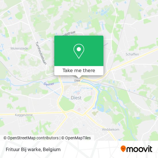 Frituur Bij warke map