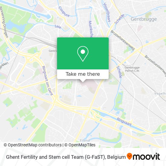 Ghent Fertility and Stem cell Team (G-FaST) map