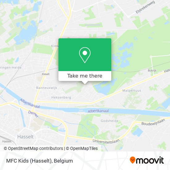 MFC Kids (Hasselt) map