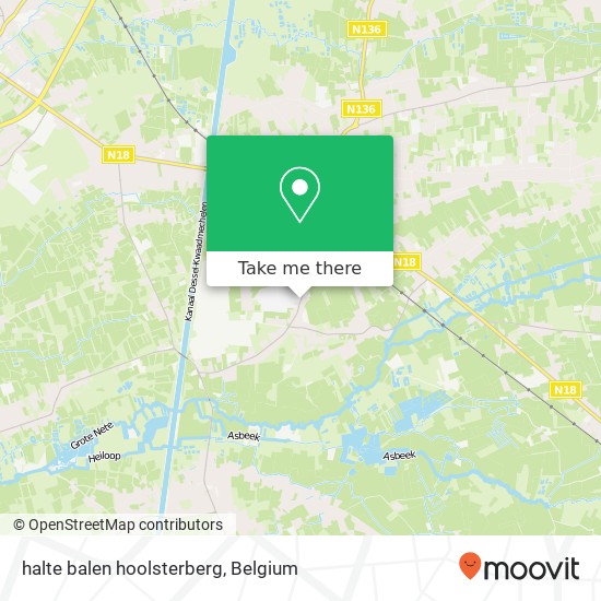 halte balen hoolsterberg map