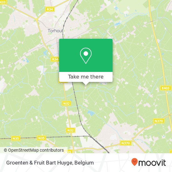Groenten & Fruit Bart Huyge map