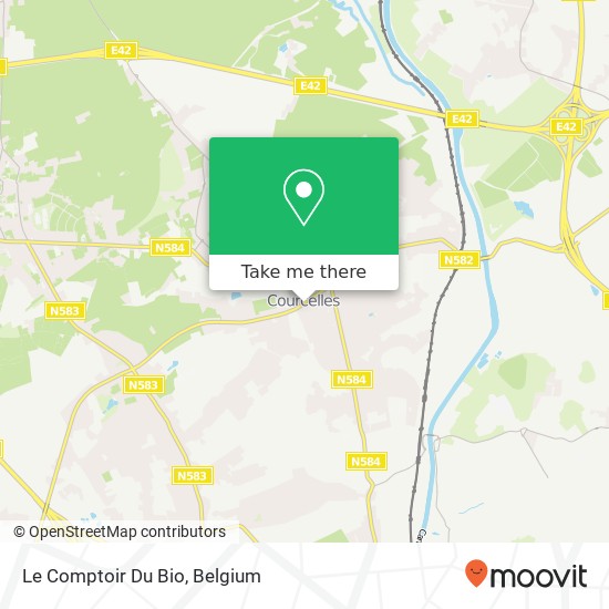 Le Comptoir Du Bio map