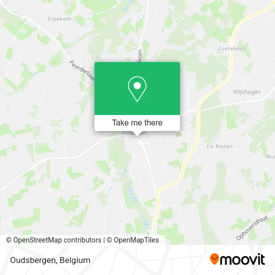 Oudsbergen map