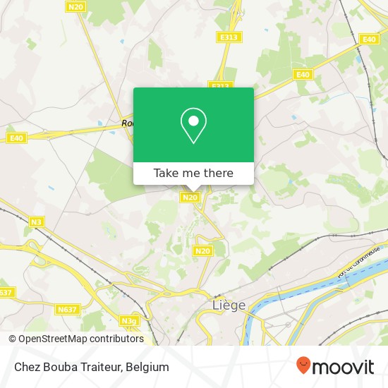 Chez Bouba Traiteur map