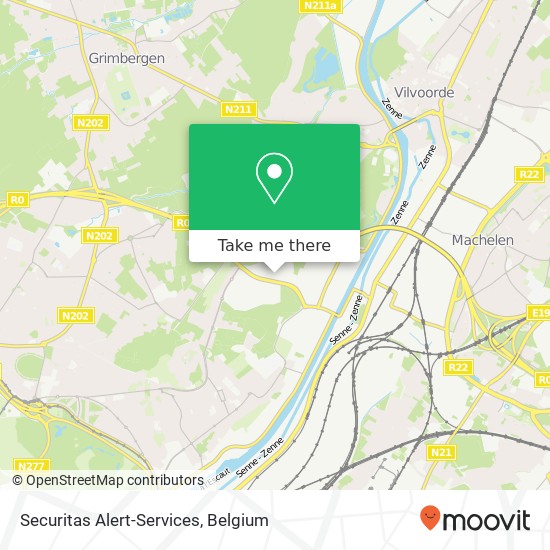 Securitas Alert-Services map