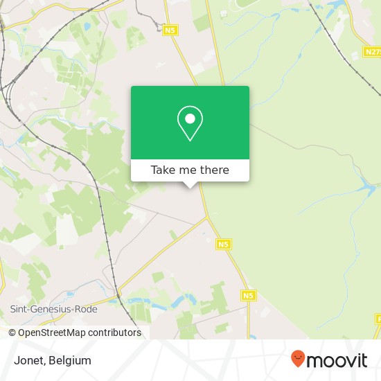 Jonet map