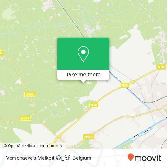 Verschaeve's Melkpit 😄👍🐮 map