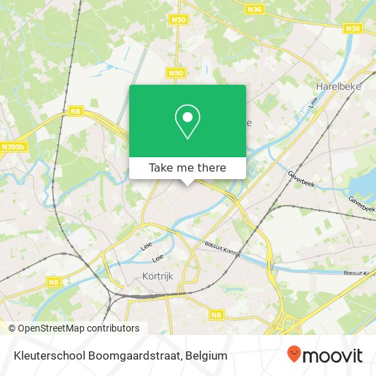 Kleuterschool Boomgaardstraat map