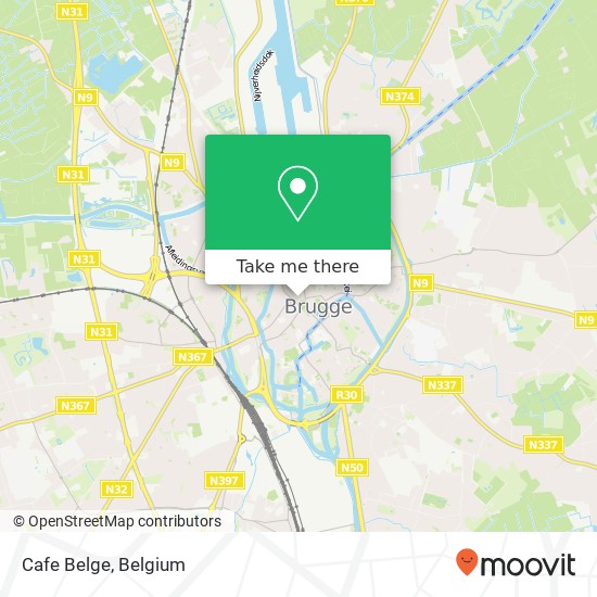 Cafe Belge plan