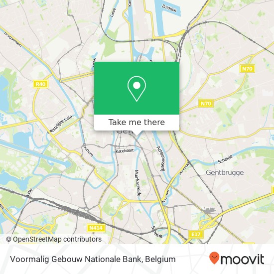 Voormalig Gebouw Nationale Bank map