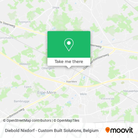Diebold Nixdorf - Custom Built Solutions map