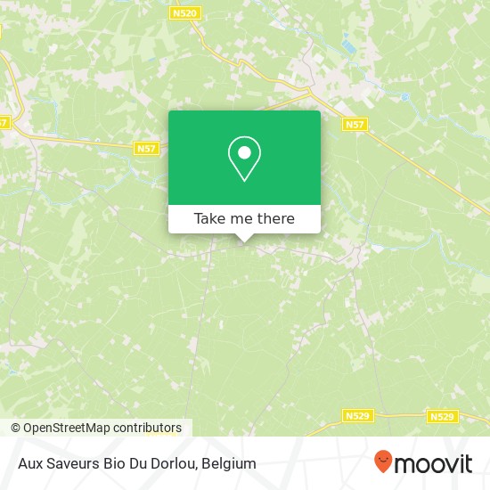 Aux Saveurs Bio Du Dorlou map