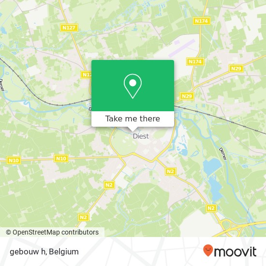 gebouw h map