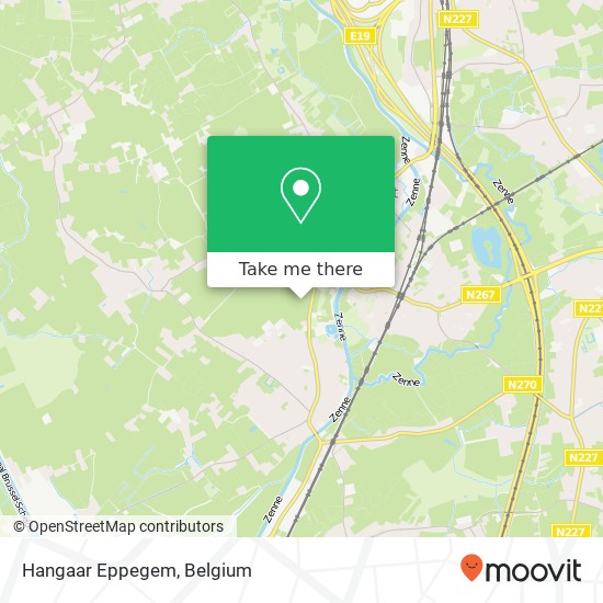 Hangaar Eppegem plan