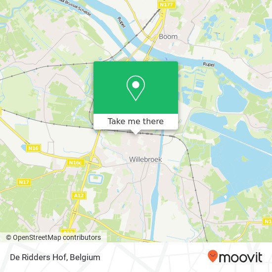 De Ridders Hof plan