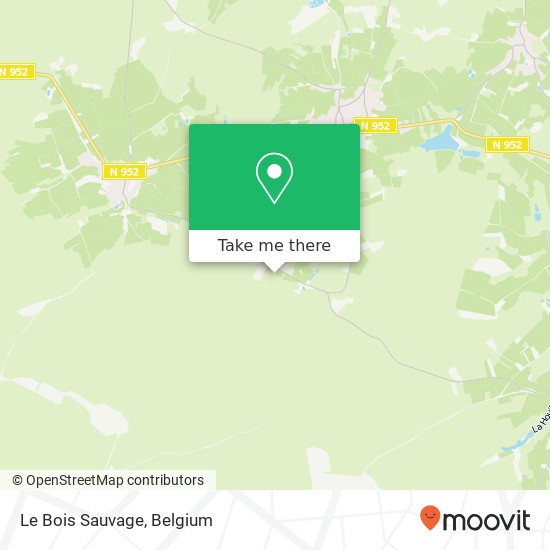 Le Bois Sauvage plan