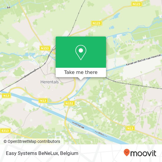 Easy Systems BeNeLux plan