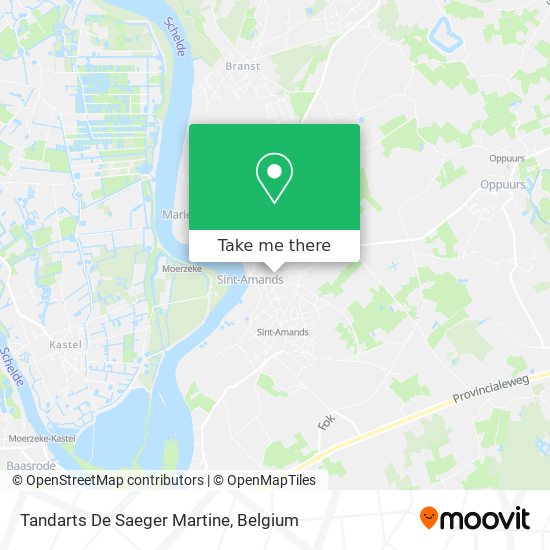 Tandarts De Saeger Martine map