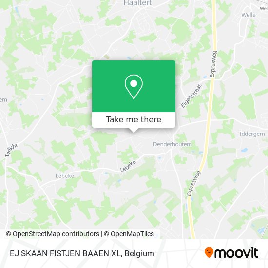 EJ SKAAN FISTJEN BAAEN XL map